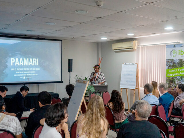 Estrategia asháninka PAAMARI logra cero incendios en 2025 y fue presentada en la COP30